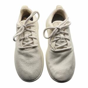 Allbirds Merino Wool Runners Lightweight Sneaker Shoes White Women's size 9